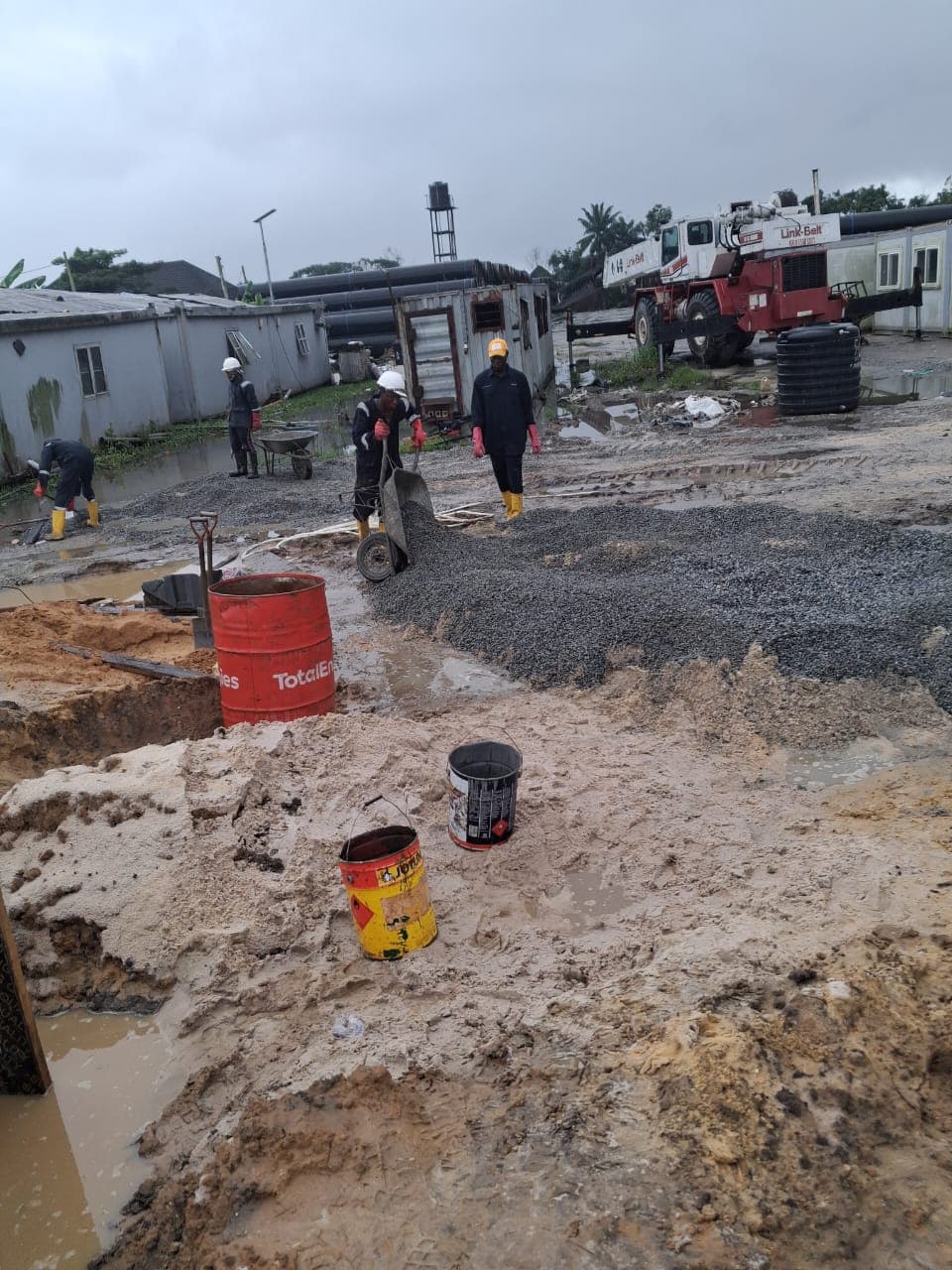 Power House and Transformer Base Construction - Site Photo 4