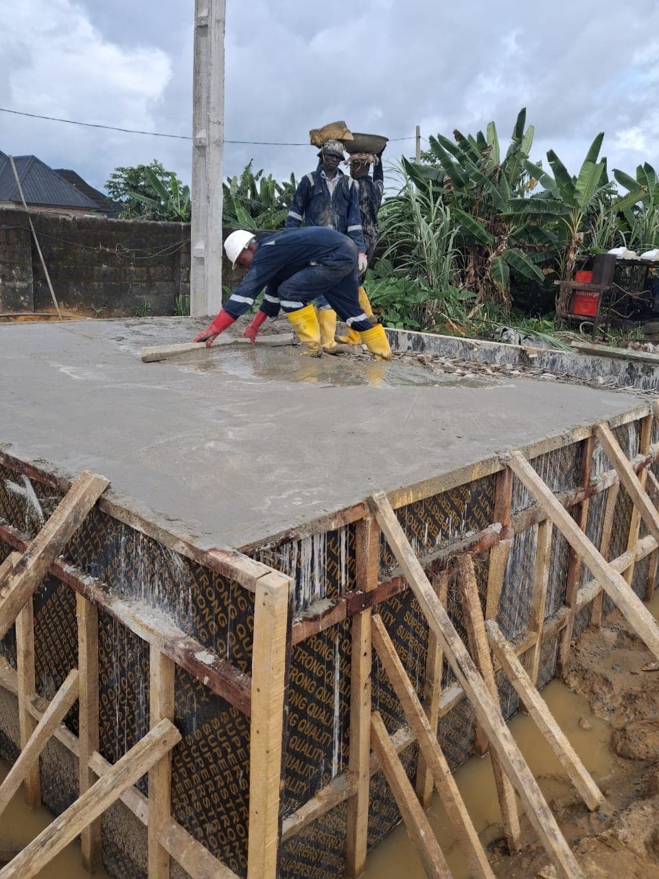 Power House and Transformer Base Construction - Site Photo 7